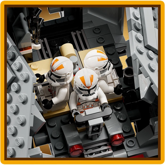 Zestaw klocków LEGO Star Wars Maszyna krocząca AT-TE 1082 elementy (75337) - obraz 7