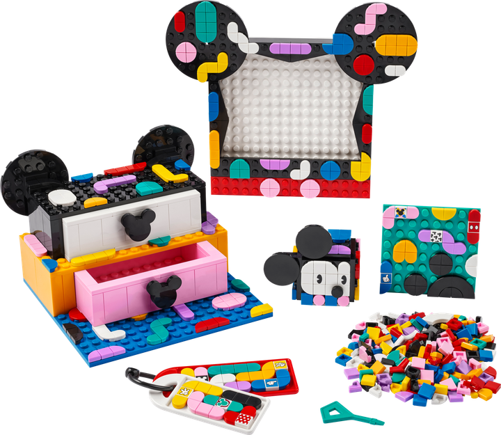 Конструктор LEGO DOTS Міккі та Мінні Маусами. Знову до школи 669 деталей (41964) - зображення 8
