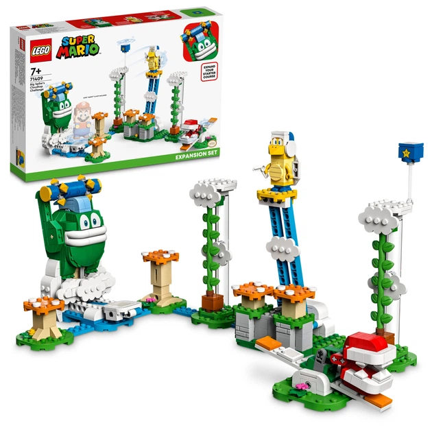 Конструктор LEGO Super Mario Додатковий набір Випробування Великого Спайка у хмарах 540 деталей (71409) - зображення 2