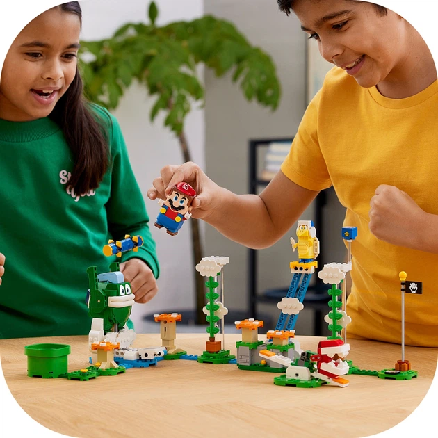 Конструктор LEGO Super Mario Додатковий набір Випробування Великого Спайка у хмарах 540 деталей (71409) - зображення 6