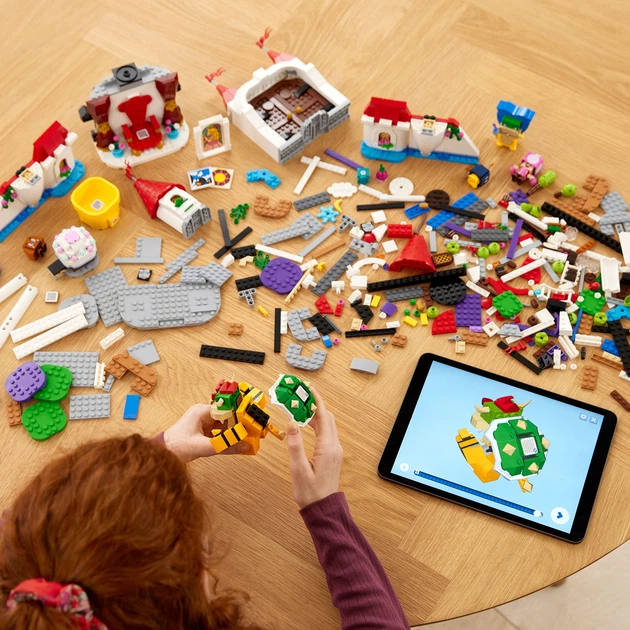 Конструктор LEGO Super Mario Додатковий набір Замок Піч 1216 деталей (71408) - зображення 4