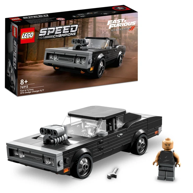 Zestaw klocków LEGO Speed Champions Fast & Furious 1970 Dodge Charger R/T 345 elementów (76912) - Zdjęcie 2 Zestaw klocków LEGO Speed Champions Fast & Furious 1970 Dodge Charger R/T 345 elementów (76912) - obraz 2
