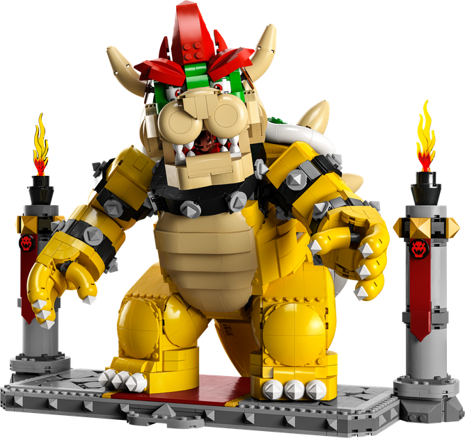 Zestaw klocków LEGO Super Mario Potężny Bowser 2807 elementów (71411) - obraz 9
