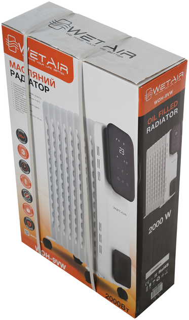 Масляный радиатор WetAir WOH-9VW - изображение 12