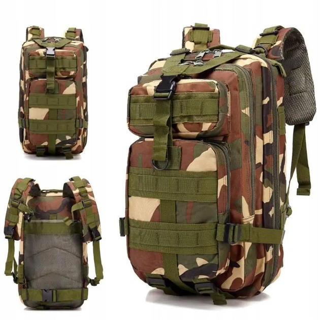 Военно-тактический рюкзак для выживания 35л FOREST CAMO - зображення 2