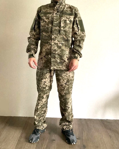 Чоловічий армійський костюм тактична форма Rip-Stop Піксель ЗСУ 20222013-56 8623 56 розмір - зображення 1