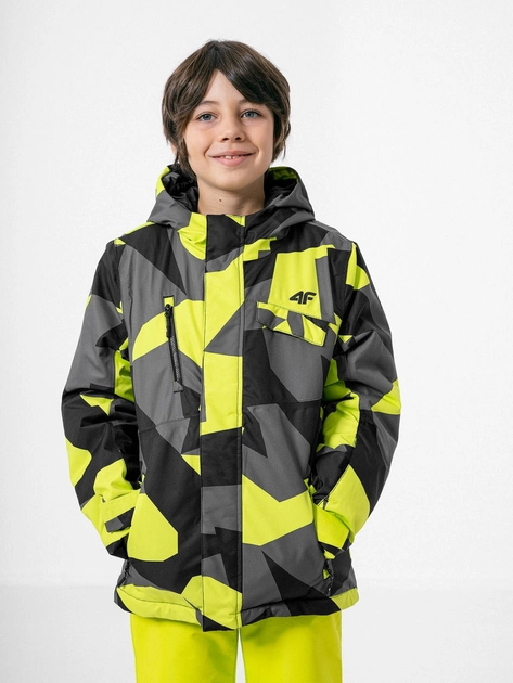 Акция на Куртка гірськолижна дитяча 4F HJZ22-JKUMN002-90S 152 см от Rozetka
