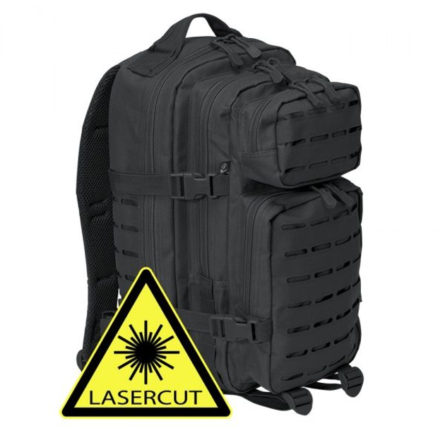 Рюкзак Brandit US Cooper Lasercut medium BLACK (8023.2) - изображение 1