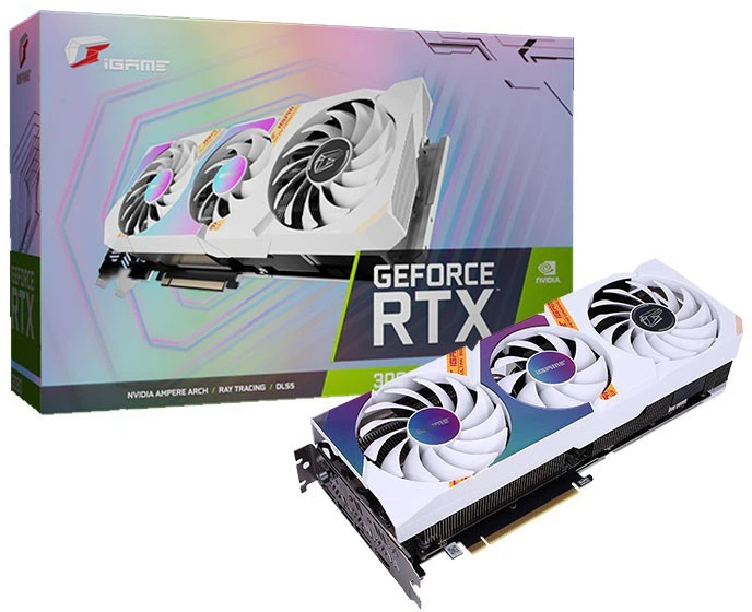 Видеокарта Colorful PCI-Ex GeForce RTX 3070 Ti iGame Ultra W OC 8G