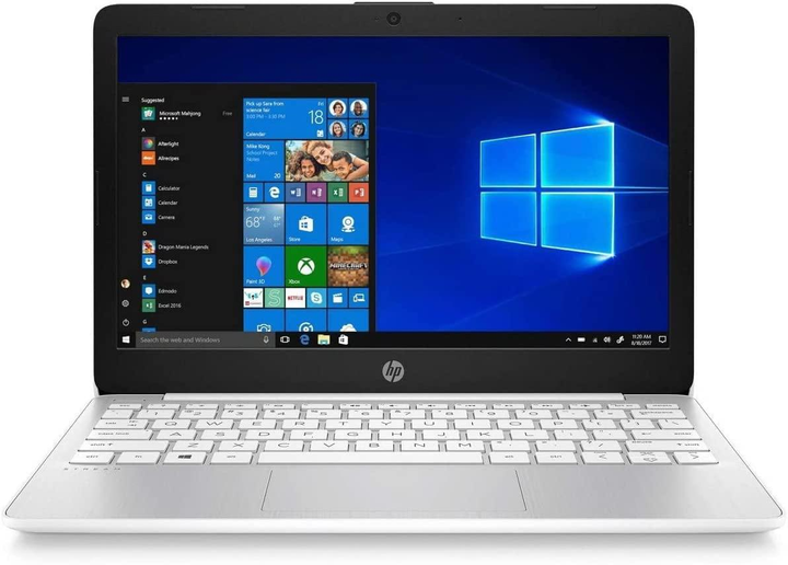 Ноутбук HP Stream 11.6" HD 4/32GB N4000 (14-ak0035nr) White – фото ...