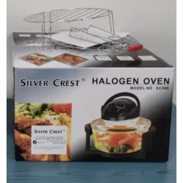 Настольный электрический аэрогриль Silver crest для дома, мощный объемный электрогриль с чашей для пищи - изображение 4