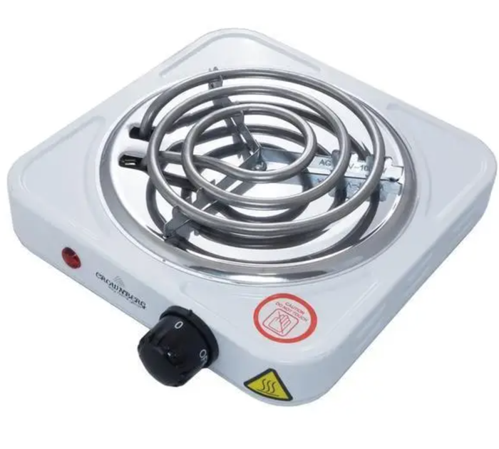 Электроплита CROWNBERG СВ-3740 1000W спиральная - изображение 3