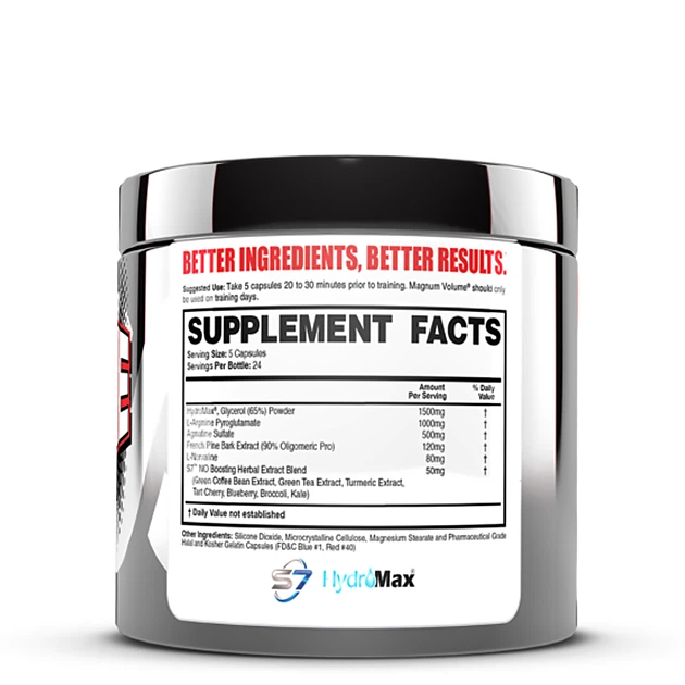 Комплекс до тренировки Magnum Nutraceuticals Volume Pump intensifier 120 Caps - изображение 3