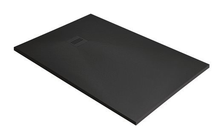 Душовий піддон RADAWAY Kyntos F 140x100 колір чорний HKF140100-54 - зображення 1