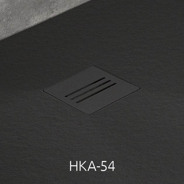 Душовий піддон RADAWAY Kyntos F 140x70 колір чорний HKF14070-54 - зображення 6