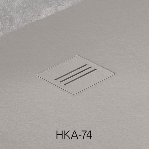 Душовий піддон RADAWAY Kyntos F 140x80 колір цемент HKF14080-74 - зображення 5