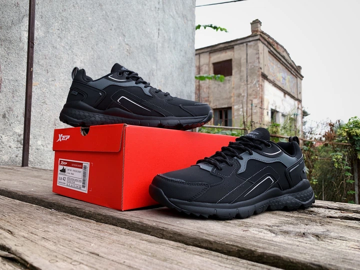 Мужские кроссовки Xtep Outdoor 979319170007 Black черные 42 27 см