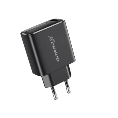 Зарядное устройство Grand-X Quick Charge QС3.0 3.6V-6.5V 3A, 6.5V-9V 2A, 9V-12V 1.5A USB (CH-550B) - Фото 2 Зарядное устройство Grand-X Quick Charge QС3.0 3.6V-6.5V 3A, 6.5V-9V 2A, 9V-12V 1.5A USB (CH-550B) - изображение 2