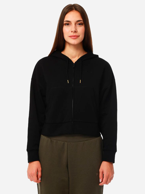 Puma black shop zip up hoodie