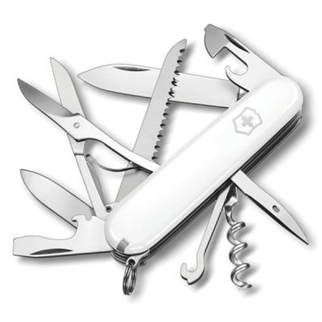 Нож Victorinox Swiss Army Huntsman белый (1.3713.7) - изображение 1