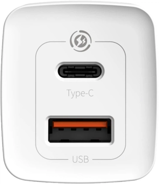 Ładowarka Baseus GaN2 Lite Quick Charger C + U 65W EU Biała (CCGAN2L-B02) - obraz 4