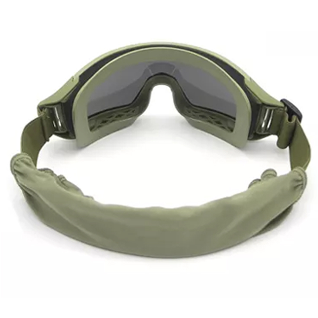 Тактичні захисні окуляри (маска) ArmorStandart RK2 з 3 лінзами Green (ARM62031) Зелений 62031 - зображення 2