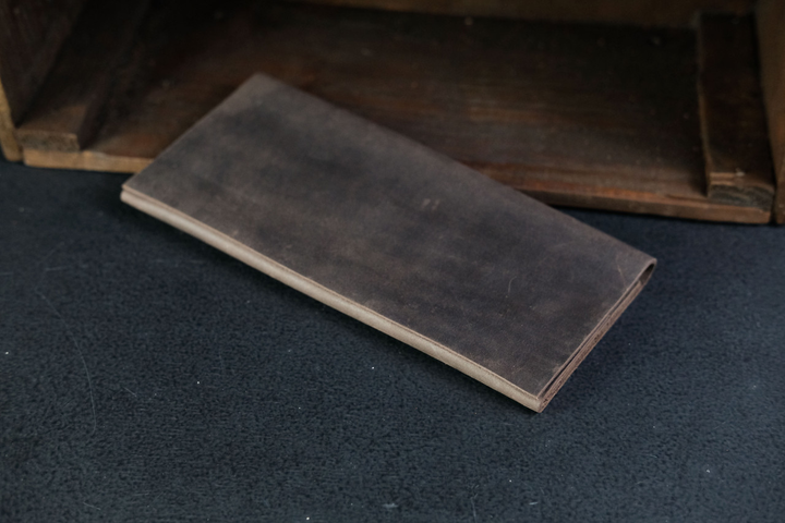 Кожаный кошелек Молодежный, натуральная Винтажная кожа, цвет Шоколад от ...