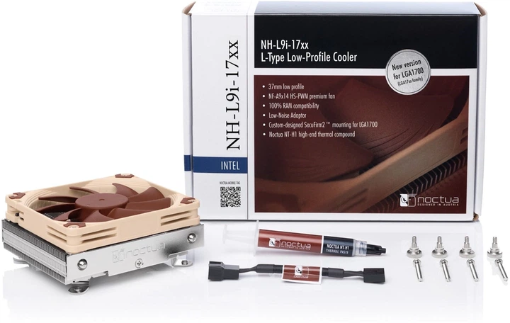 Chłodzenie Noctua NH-L9i-17xx - Zdjęcie 3 Chłodzenie Noctua NH-L9i-17xx - obraz 3