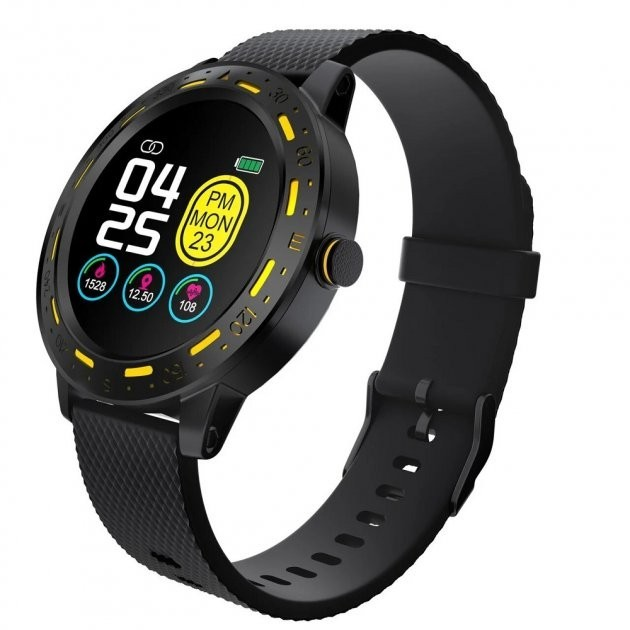 Наручные смарт-часы S18 Smartwatch Bluetooth 4.0 с тонометром черные ...