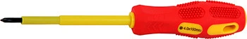 Отвертка изолированная e.tool.ph.604 (PH2*100) крест E.NEXT (t009007) - Фото 4 Отвертка изолированная e.tool.ph.604 (PH2*100) крест E.NEXT (t009007) - изображение 4