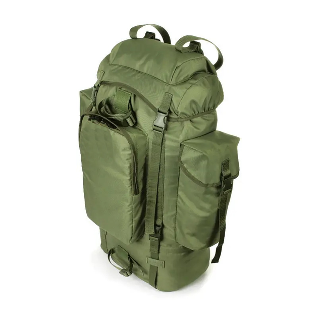Армійський рюкзак 75 літрів, колір олива, кордура 900 D - зображення 1