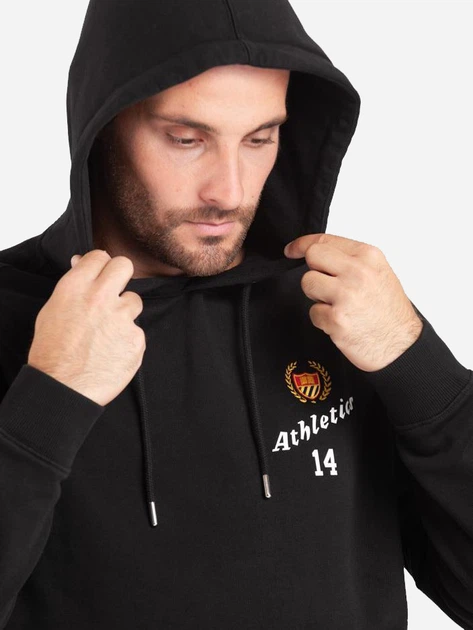 Bluza z kapturem Bel-Air Athletics 30BELM307216251-99 L Czarna (8056353008493) - obraz 3