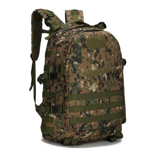 Тактический рюкзак 40 л Molle Assault B01 зеленый пиксель - изображение 1