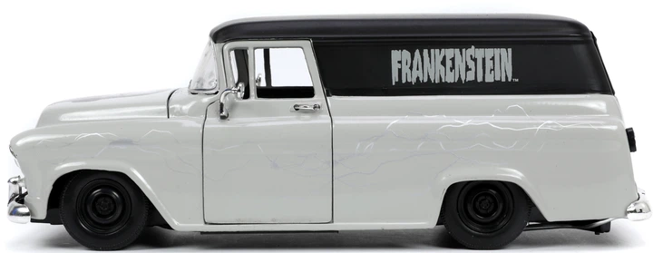 Metalowy samochód Jada Frankenstein Chevy Suburban 1957 z figurką 1:24 (SBA253255032) - obraz 3