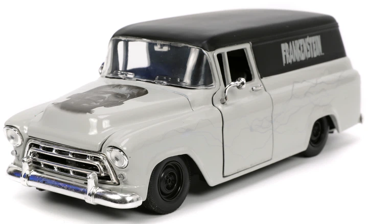 Metalowy samochód Jada Frankenstein Chevy Suburban 1957 z figurką 1:24 (SBA253255032) - obraz 5