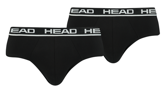 Tрусы-слипы Head BOXER BRIEF 2P Черный M (100001753-002 M) - Фото 1 Tрусы-слипы Head BOXER BRIEF 2P Черный M (100001753-002 M) - изображение 1