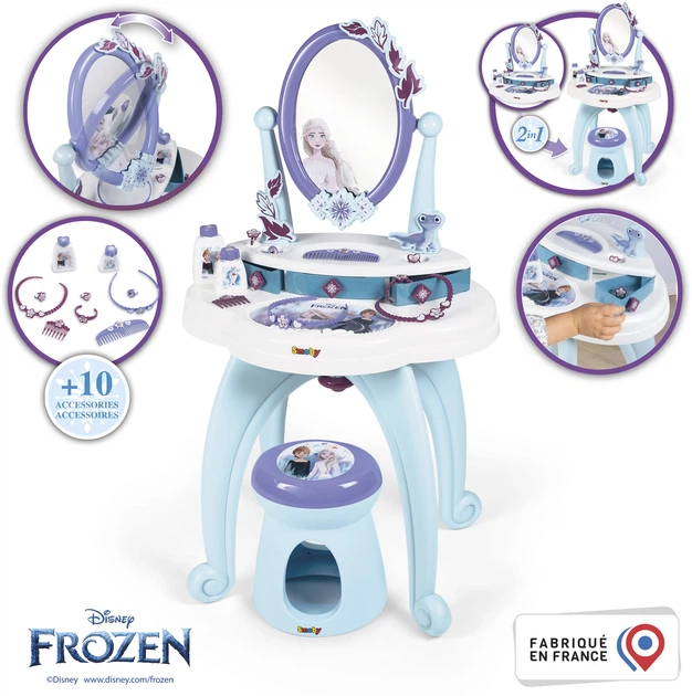 Zestaw do gry Smoby Toys Frozen Stolik z lusterkiem (320244) (3032163202448) - obraz 3