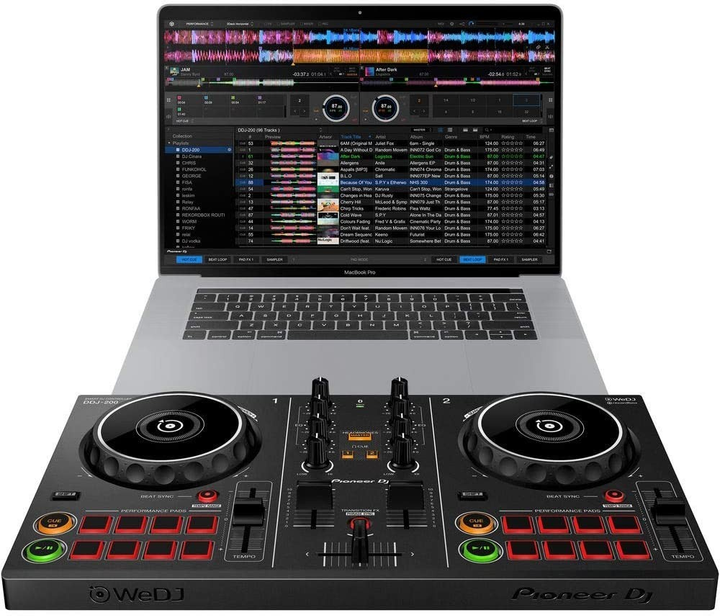 DJ контроллер Pioneer DJ DDJ-200 – фото, отзывы