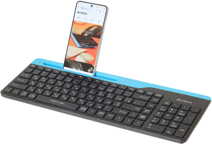 Клавиатура беспроводная A4Tech FBK25 Wireless Black (4711421961509) - изображение 5