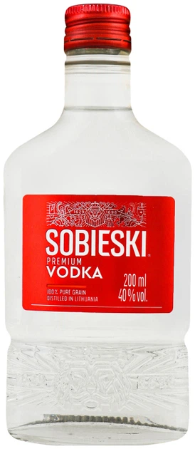 Водка Sobieski премиум 0.2 л 40% (4770053221733) - Фото 1 Водка Sobieski премиум 0.2 л 40% (4770053221733) - изображение 1