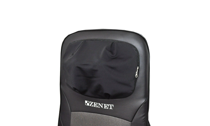 Масажна накидка Zenet Zet-842 для дому і авто (Адаптер у КОМПЛЕКТІ) - зображення 4