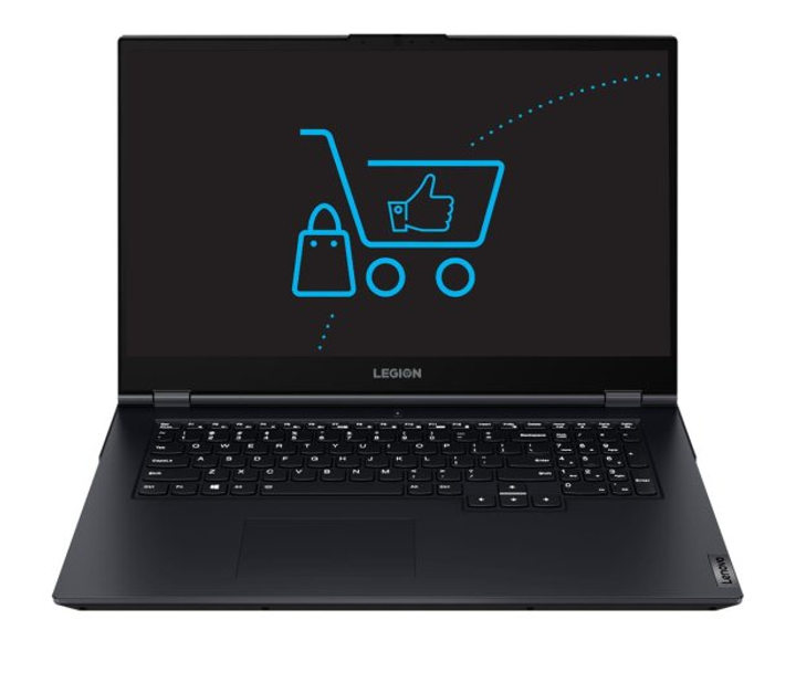 Ноутбук Lenovo Legion 5-17 / AMD Ryzen™ 5 5600H / 16 GB RAM / SSD 512 ...