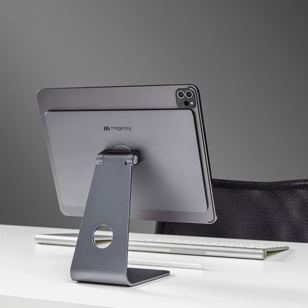 Подставка Switcheasy MagMount Magnetic iPad Stand for iPad Pro 11" (2021-2018), iPad Air 10.9" (2020) Space Gray (GS-109-180-280-101) - Фото 14 Подставка Switcheasy MagMount Magnetic iPad Stand for iPad Pro 11" (2021-2018), iPad Air 10.9" (2020) Space Gray (GS-109-180-280-101) - изображение 14