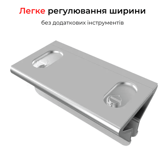 Металева підставка для ноутбука STR Aluminium Laptop Stand (C4) - Silver - зображення 6