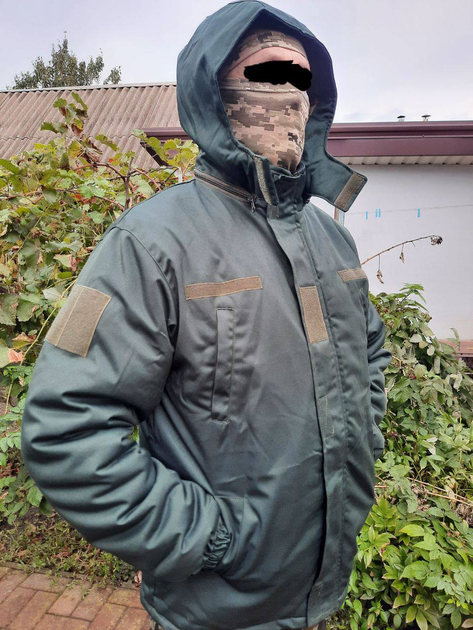 Бушлат зимовий військовий Олива (куртка військова зимова) 52 розмір (338075) - изображение 2
