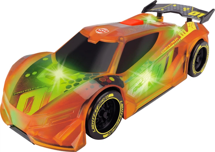 Samochód wyścigowy Dickie Toys Speed Car Flash Light Racer z efektami dźwiękowymi i świetlnymi 20 cm (SBA203763002) - Zdjęcie 1 Samochód wyścigowy Dickie Toys Speed Car Flash Light Racer z efektami dźwiękowymi i świetlnymi 20 cm (SBA203763002) - obraz 1