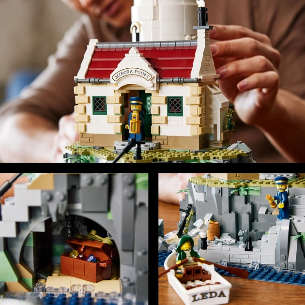 Конструктор LEGO Ideas Моторизований маяк 2065 деталей (21335) - зображення 8