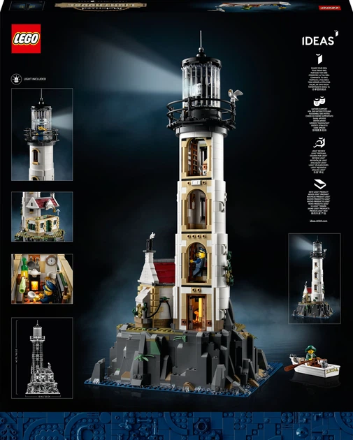 Конструктор LEGO Ideas Моторизований маяк 2065 деталей (21335) - зображення 4