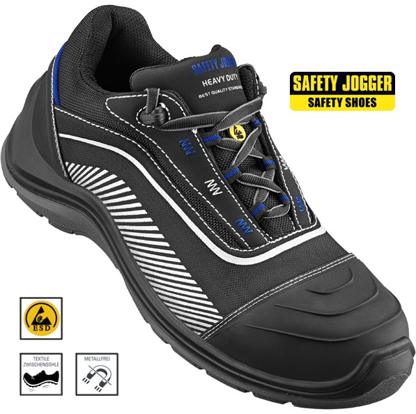 Кросівки робочі Safety Jogger DYNAMICA S3 SRC ESD DYNAMICAV6442 р.42 Чорні - зображення 6
