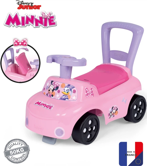 Jeździk Smoby Myszka Minnie Pink (720532) (3032167205322) - obraz 2